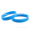 Wholesale custom logo print glow in the dark silicone bracelet